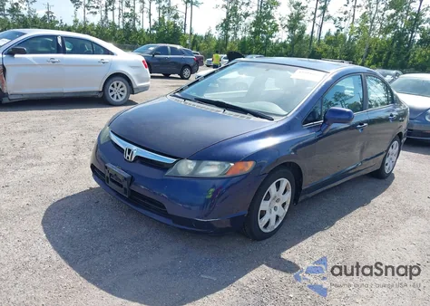 2008 Honda Civic Lx из США, поврежденный, VIN 1HGFA16528L088514